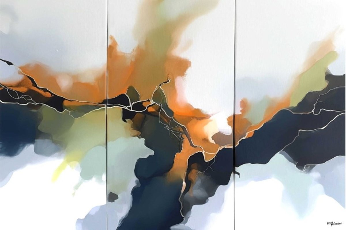  Roots Of The Universe #7 By V+V Kniazievi, 71 X 47, Artwork For Sale On Artfinder