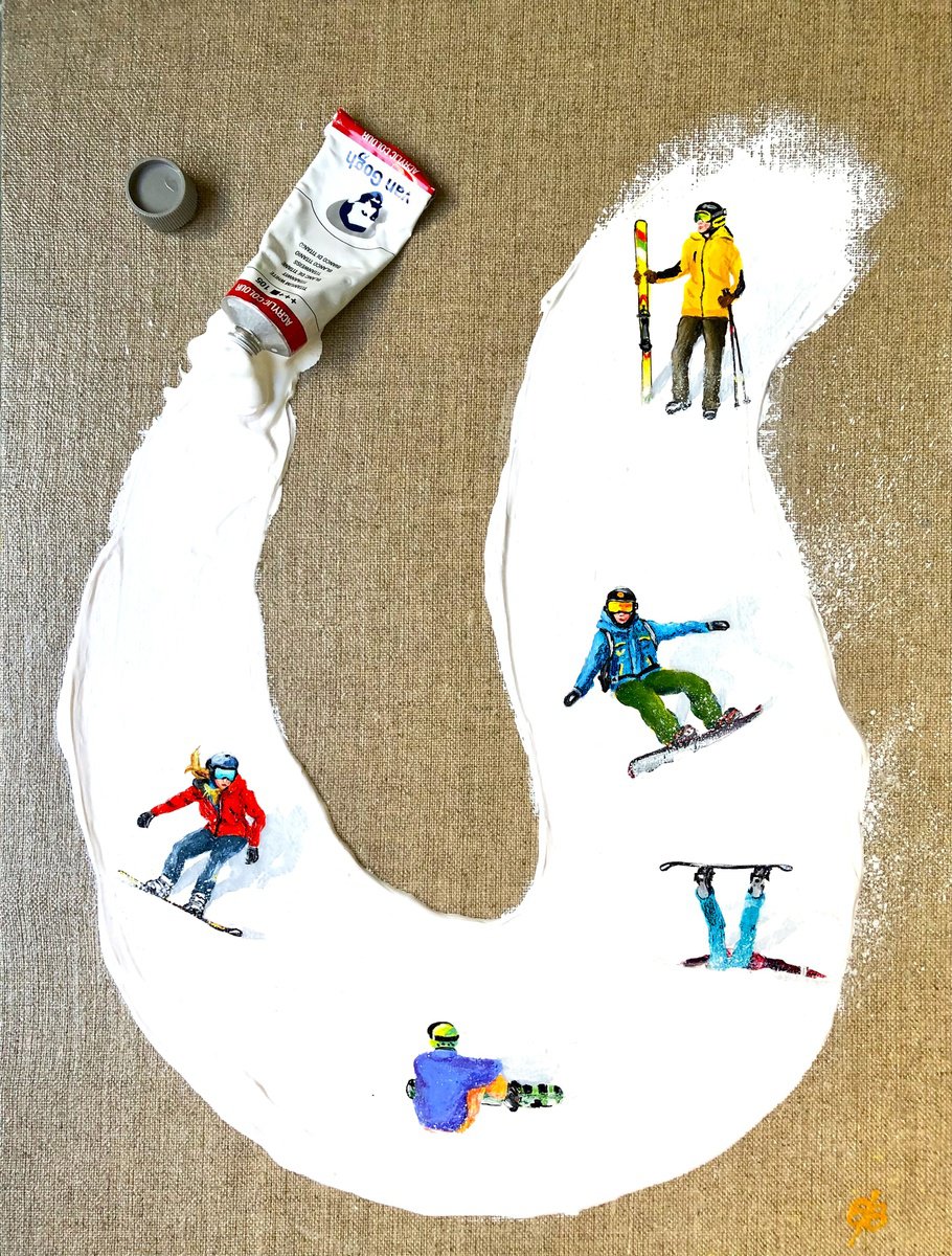 Photorealistic Portrait Acrylic Painting By Lena Smirnova, 13 X 17", Piste #12, Original Artwork