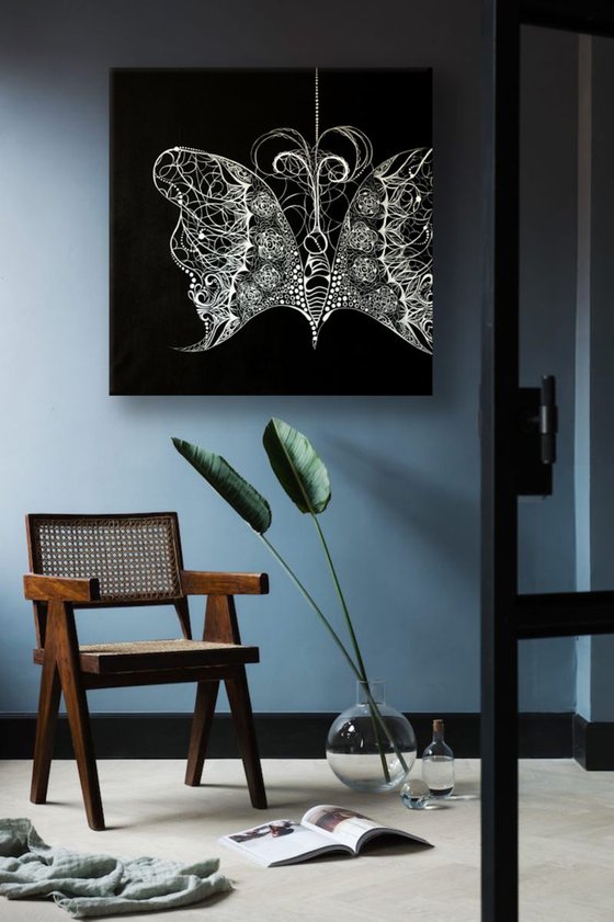 Oil painting "Butterfly "