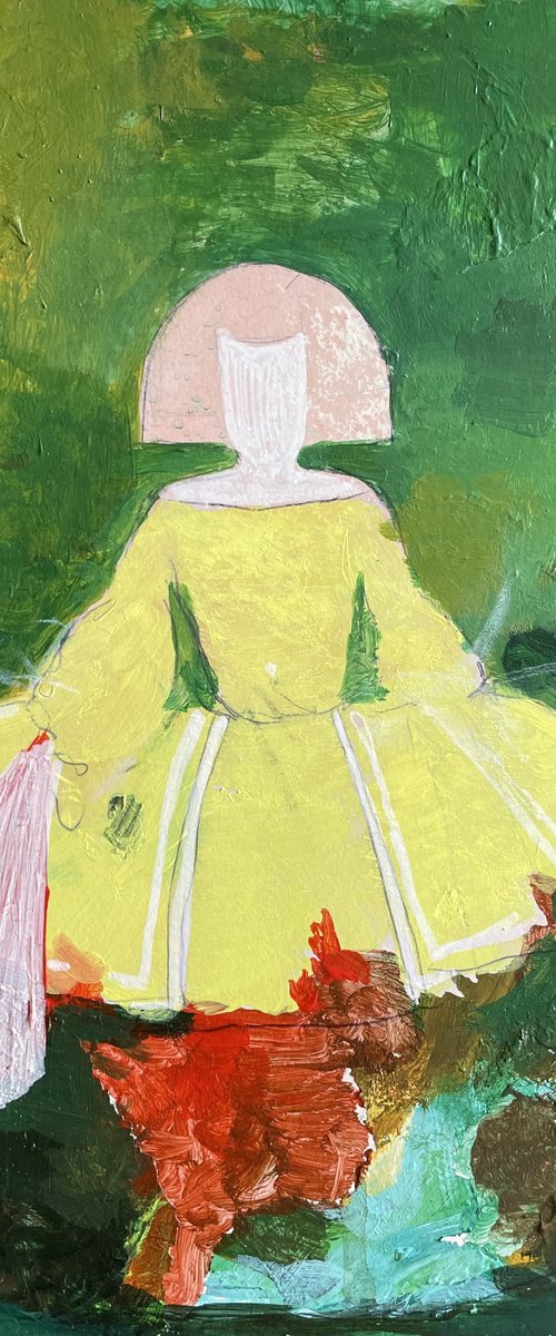 Abstracted Infanta by Gela MIKAVA