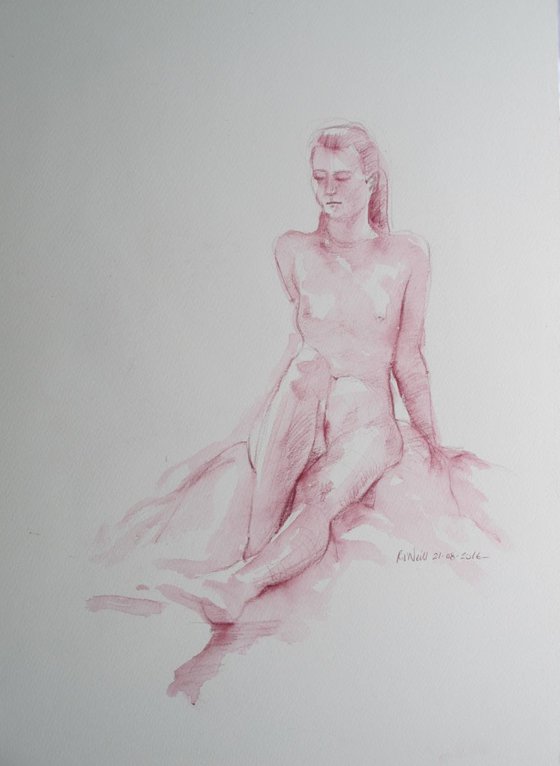 reclining female nude