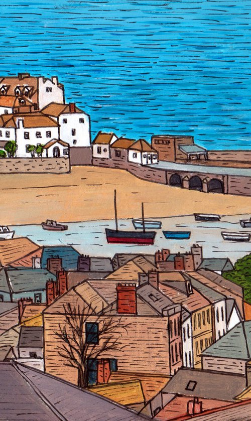 Harbour view, St Ives by Tim Treagust