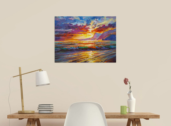 Where the Sun Touches the Waves
