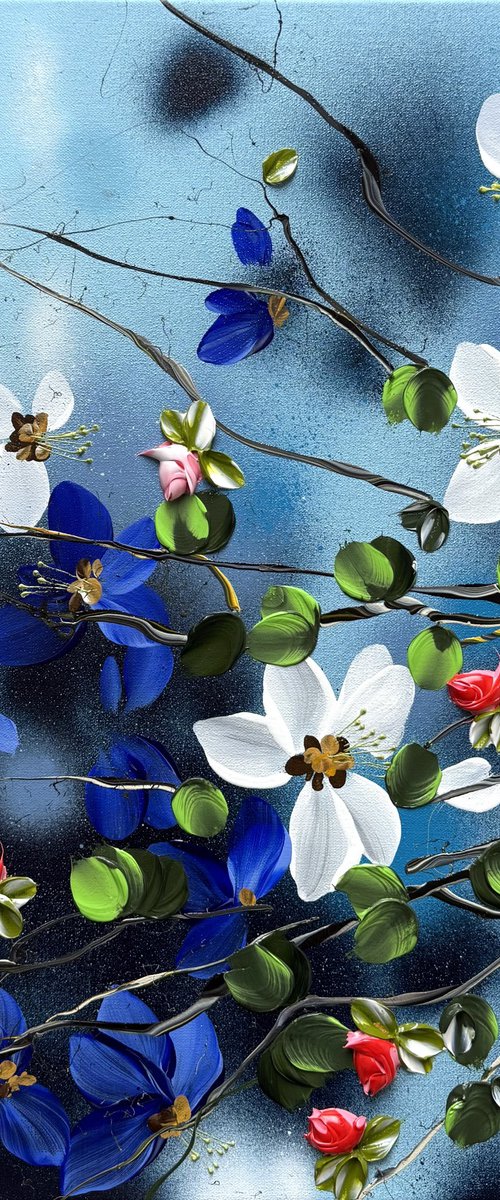 Spring in Blue II by Anastassia Skopp