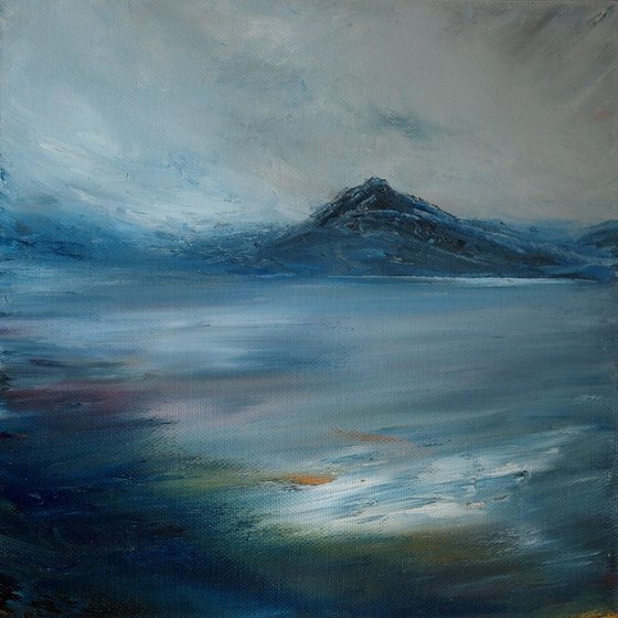 Loch Broom Tanquility, Scottish sea loch landscape