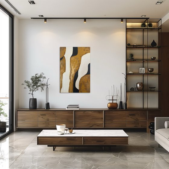 Golden River 60x90x2 cm