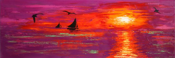 Sunset III  /  ORIGINAL PAINTING