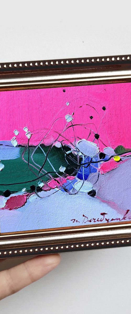Abstract painting by Nataly Derevyanko