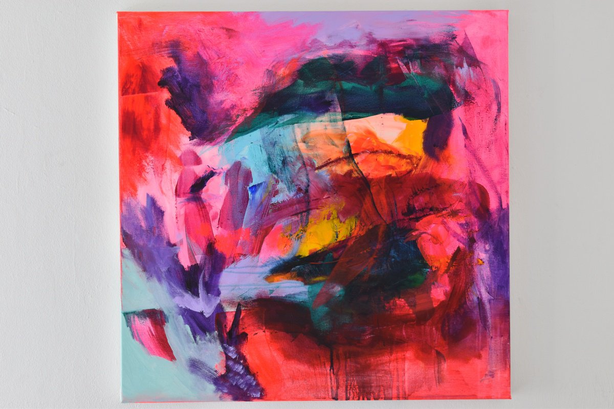 Spectator By Sebastian Merk, 31 X 31, Artwork For Sale On Artfinder