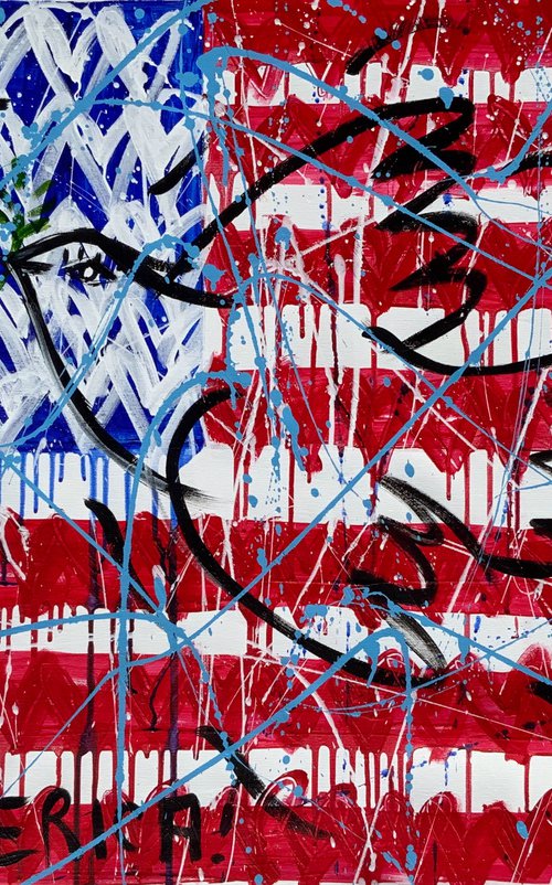 Love America! by Mercedes Lagunas