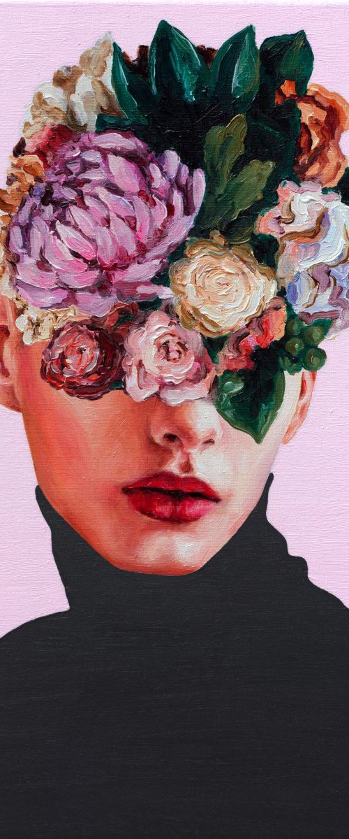 Flower Face by Oleksandr Balbyshev