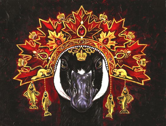 Crowned Goose Majesty