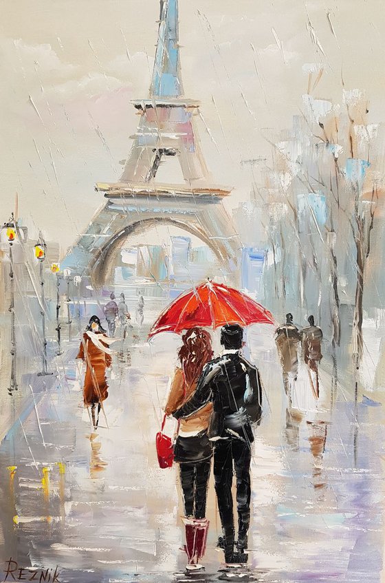 The perfect day in Paris 40*60cm