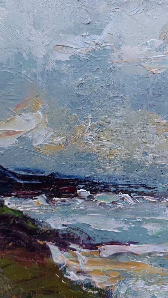 Soft Day  - original Irish Seascape painting