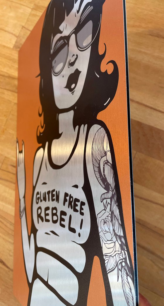 Gluten Free Rebel (Unique Gold / Silver version)