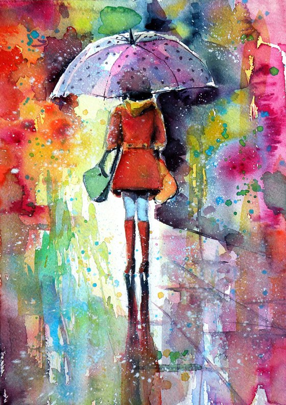 It's raining again...