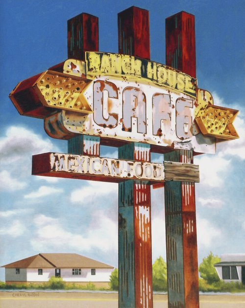 Ranch House Cafe by Cheryl Godin