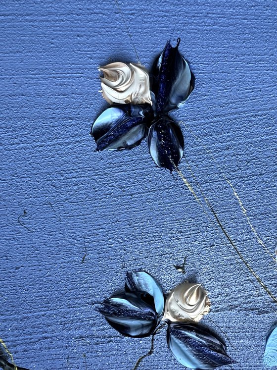 "Powder Blue Roses II"