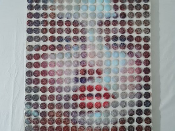 In your thoughts (n.717) - Dot Art series