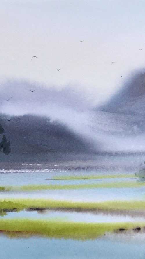 Asian landscape #2 by Eugenia Gorbacheva