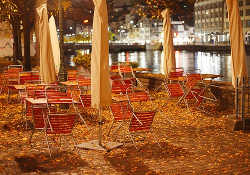 " Late autumn. Zürich, Switzerland "  Limited Edition 1 / 15 by Dmitry Savchenko