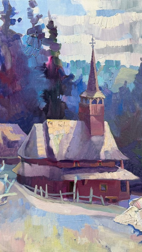 Church of Hutsul Land by Anastasiia Grygorieva