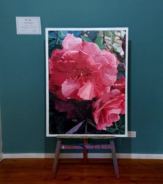 Oleander flower painting