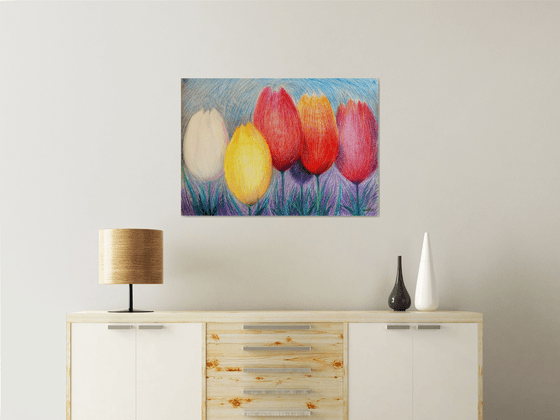 Tulips White 2