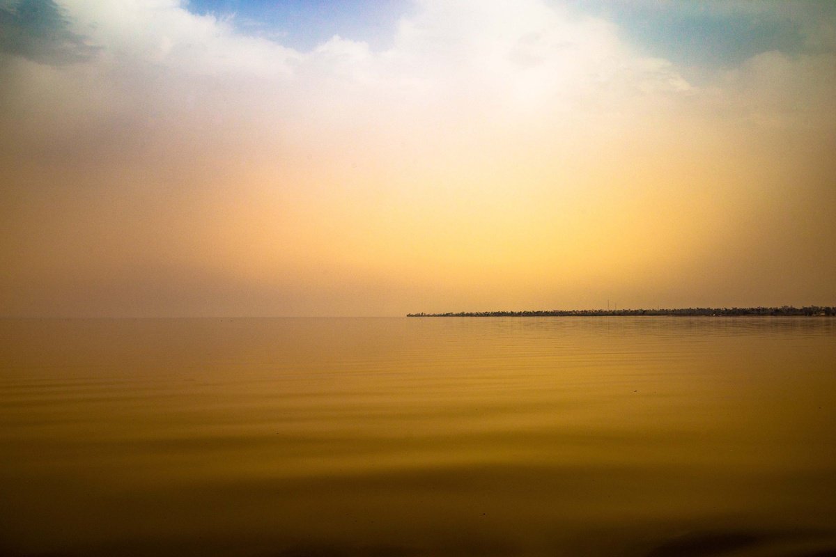 Photorealistic Landscape Photograph By Fatima Mian, 59 X 39, Gold, Original Artwork