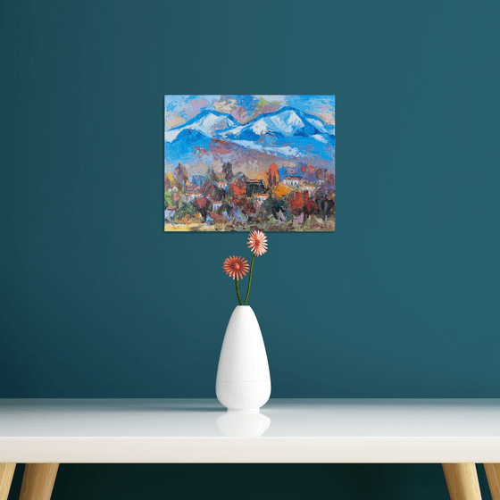 Colors of the Mountain Village