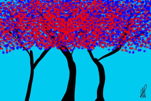 GA#217 color spot tree by Mattia Paoli