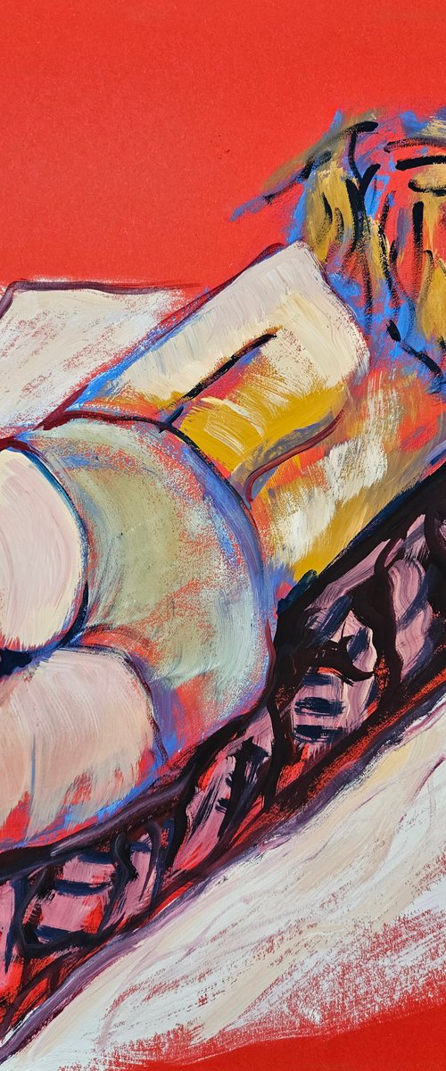 Female nude by Vera Stein