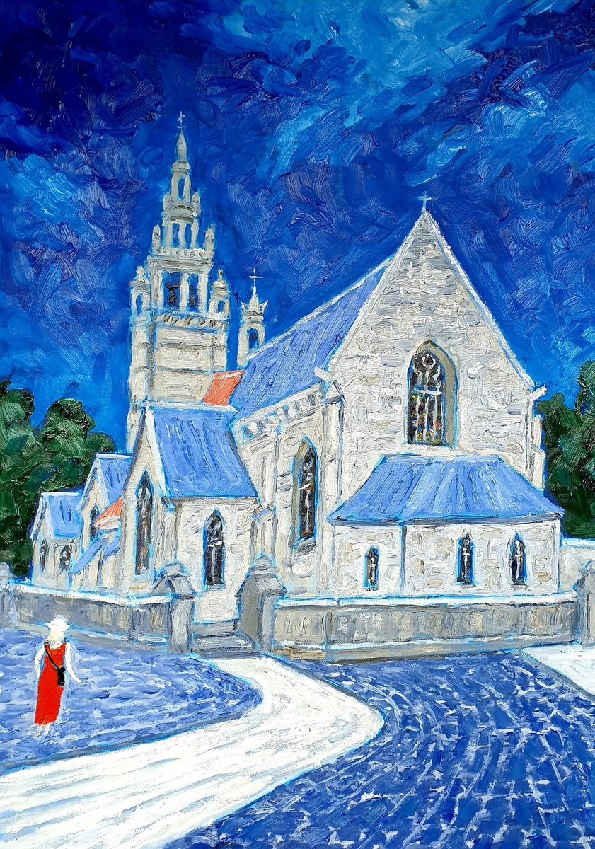 roscoff church by Colin Ross Jack