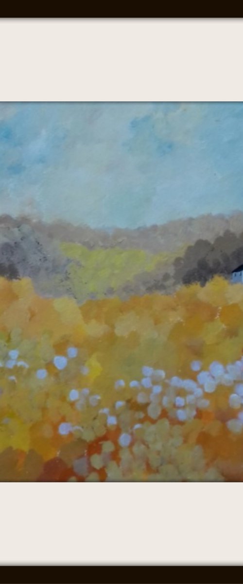 The White Cottage II by Jan Rippingham