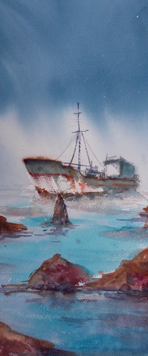 ship wreck 2 by Giorgio Gosti