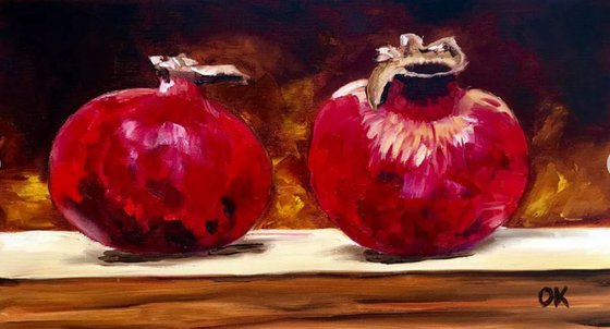 two  Pomegranates