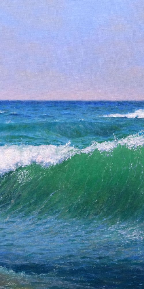 The Wave of the Mediterranean by Anastasia Woron
