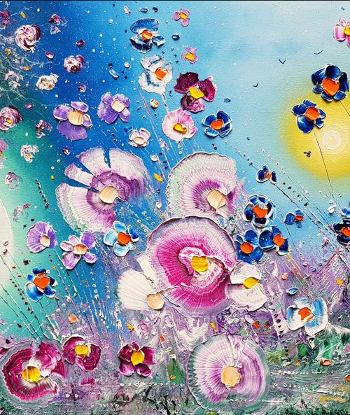 "The Sun, The Moon & Flowers in Love" by Phil Broad