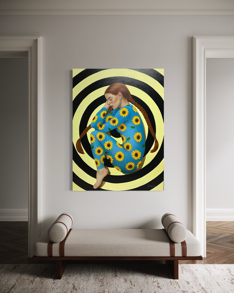 Surrealistic Oil Painting , Oil Painting By Mariia Bashtova, 36 X 48, Artwork For Sale On Artfinder