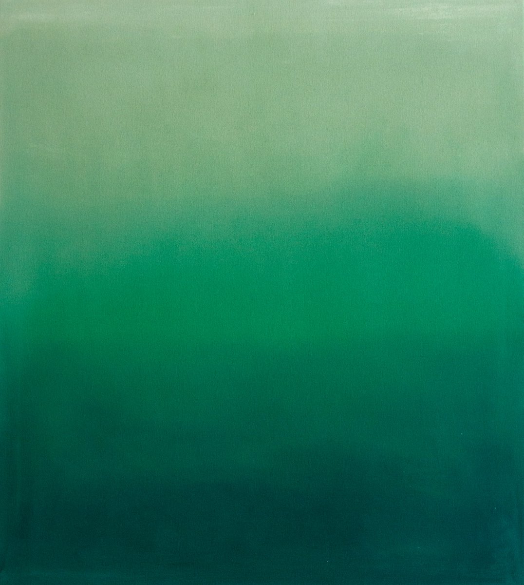 Green Gradient no.1 by Petr Johan Marek