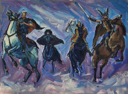 4 Horsemen of the Apocalypse by Philip Levine