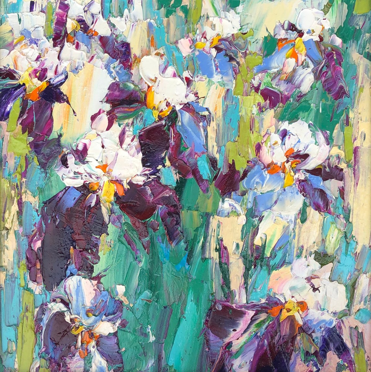 LUSH IRISES by Svitlana Andriichenko