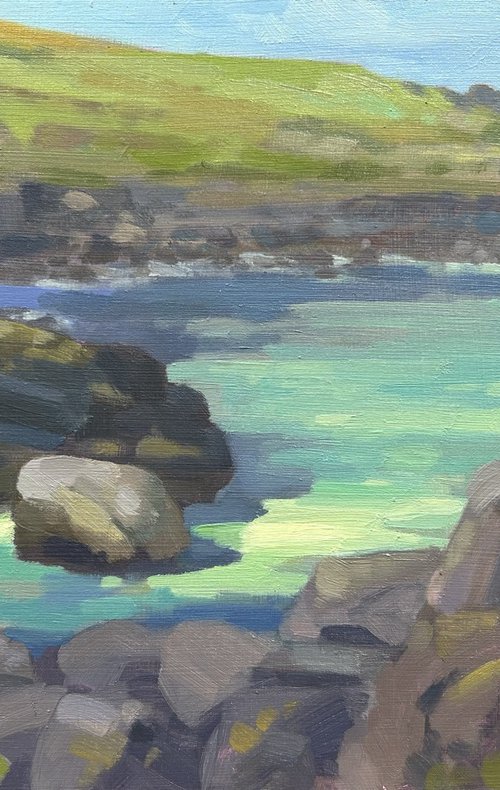 Green Sea at Man's Head by Dawn Harries