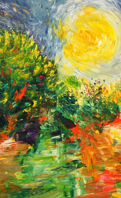 Summer Landscape XL 2 by Peter Nottrott