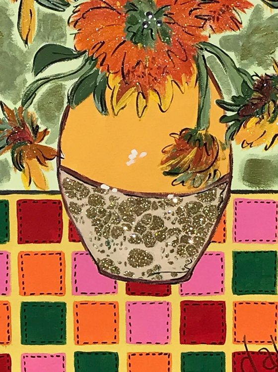 Van Gogh Sunflowers REMIX  #1