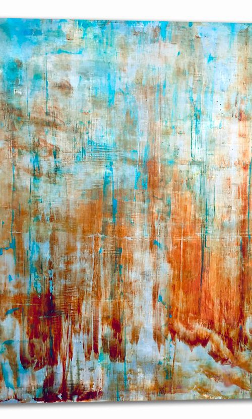 Blood Orange Blues (64x44in) by Robert  Tillberg