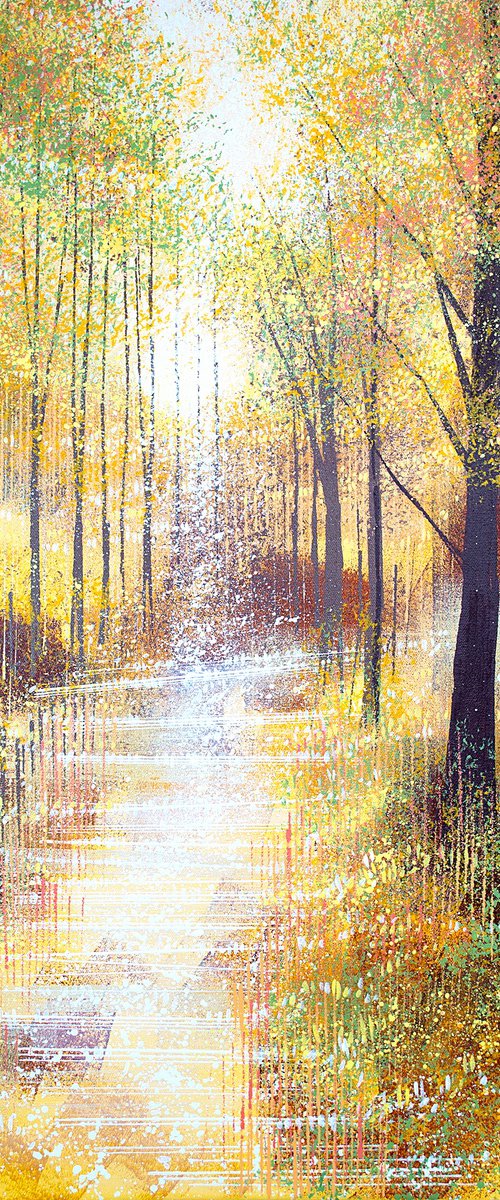 Autumn Forest Trees #2 by Marc Todd