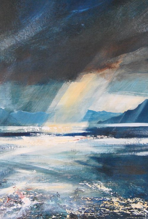 Cuillins from Elgol by Ian macphie