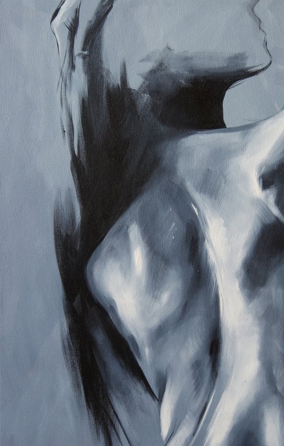 woman's back