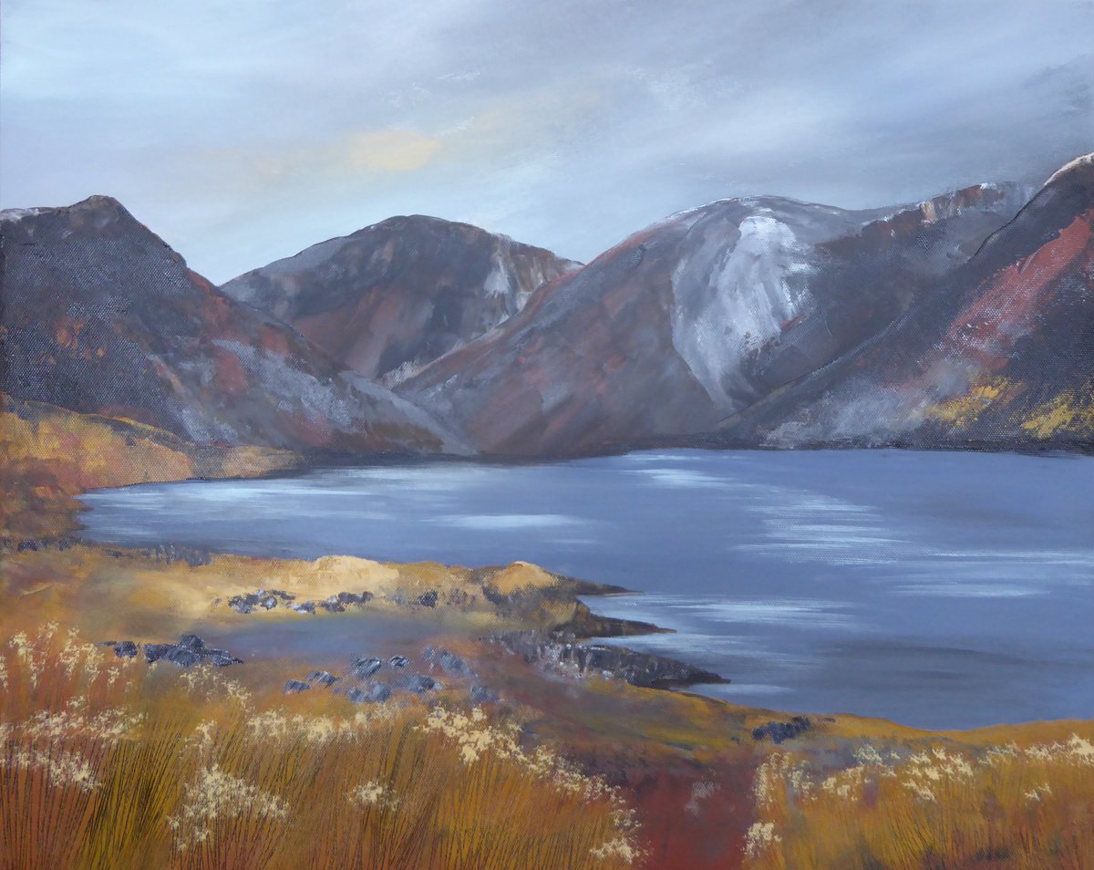  Wastwater By Elaine Allender, 20 X 16, Artwork For Sale On Artfinder